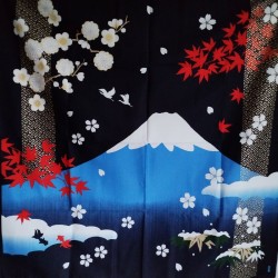 Furoshiki 90cm Mt.Fuji Four...