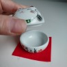 Manekineko small container -green