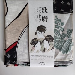 Furoshiki cotton 70cm Utamaro