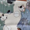 Furoshiki 50cm Cats with ball