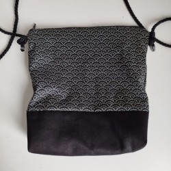 Mini shoulder bag -Seigaiha...