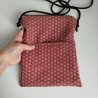 Mini flat bag -sacoche Asanoha