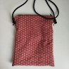 Mini flat bag -sacoche Asanoha