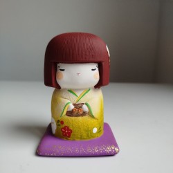 Kokeshi in ceramica -salvadanaio