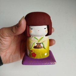 Kokeshi in ceramica -salvadanaio