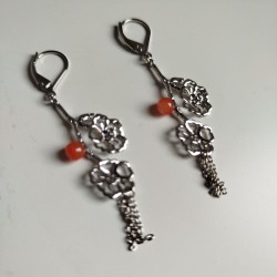 Peony buds Earrings