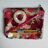 Mini cosmetic pouch Bordeaux L