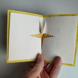 Washi Crane Card S