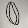 Chirimen cord Necklace Navy karakusa