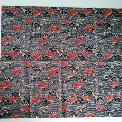 small Japanese cotton 50x50cm Carp Koi