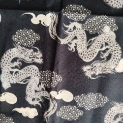 Japanese cotton 80cm Drago