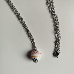 Necklace Manekineko White