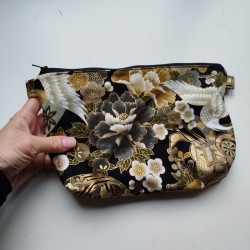 Japanese cotton pouch