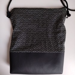 Mini shoulder bag -Seigaiha...