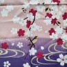 Furoshiki 50cm- Nightingale and cherry blossoms