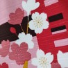 Furoshiki 50cm- Cherry blossoms and cat