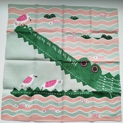 Furoshiki 50cm Crocodile of...