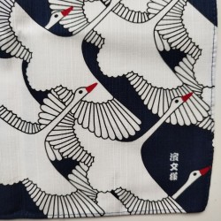 Furoshiki 50cm- Gru navy