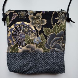 Mini shoulder bag -black...