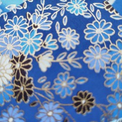 Origami Washi yuzen Blu