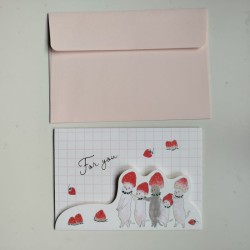 Cats pop-up card