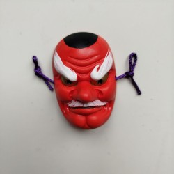 Ceramic mini Mask -Tengu