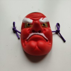 Ceramic mini Mask -Tengu