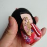 Kokeshi in resina Ventaglio