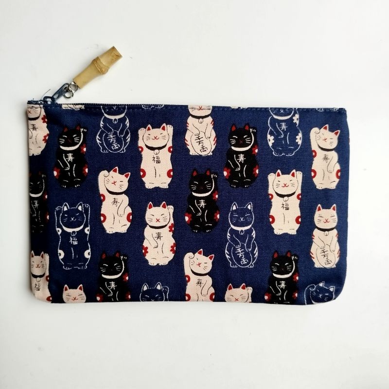 Pouch manekineko Navy