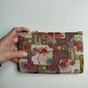 Chirimen pouch Green