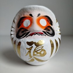 Daruma Bianca 12cm