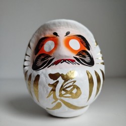 Daruma Bianca 12cm