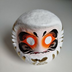 White Daruma 12cm