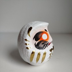 White Daruma 12cm