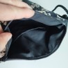 Mini shoulder bag -Cherry blossoms Black