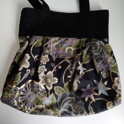 Sholder bag in Japanese cotton