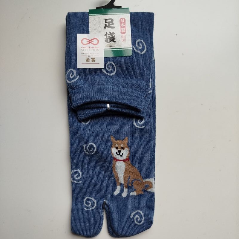 Tabi socks Shiba and circle 38-40