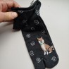 Tabi socks Shiba and circle 38-40