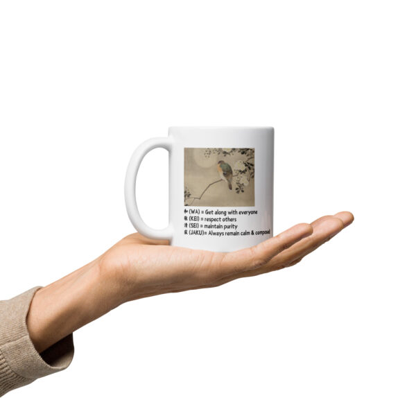 Mug with japanese proverb