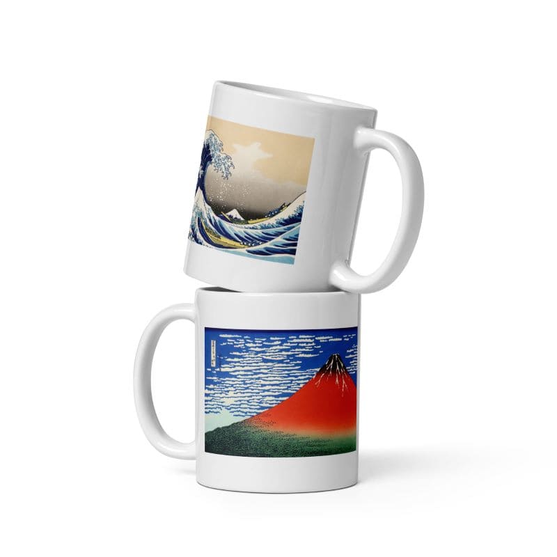 hokusai mug