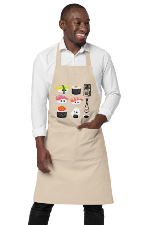 Sushi Organic cotton apron